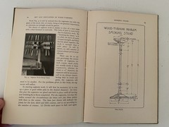 Antique Art and Education in Wood-Turning William W. Klenke 1921 First Ed Book