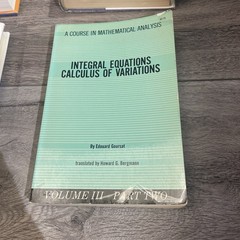 Vintage Mathematics Collection 5 Books – Calculus Of Variations Puzzles History