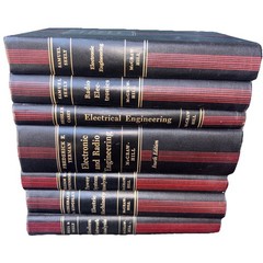 Lot 7 McGraw-Hill Electrical and Electronic Engineering Series Hardcover Books