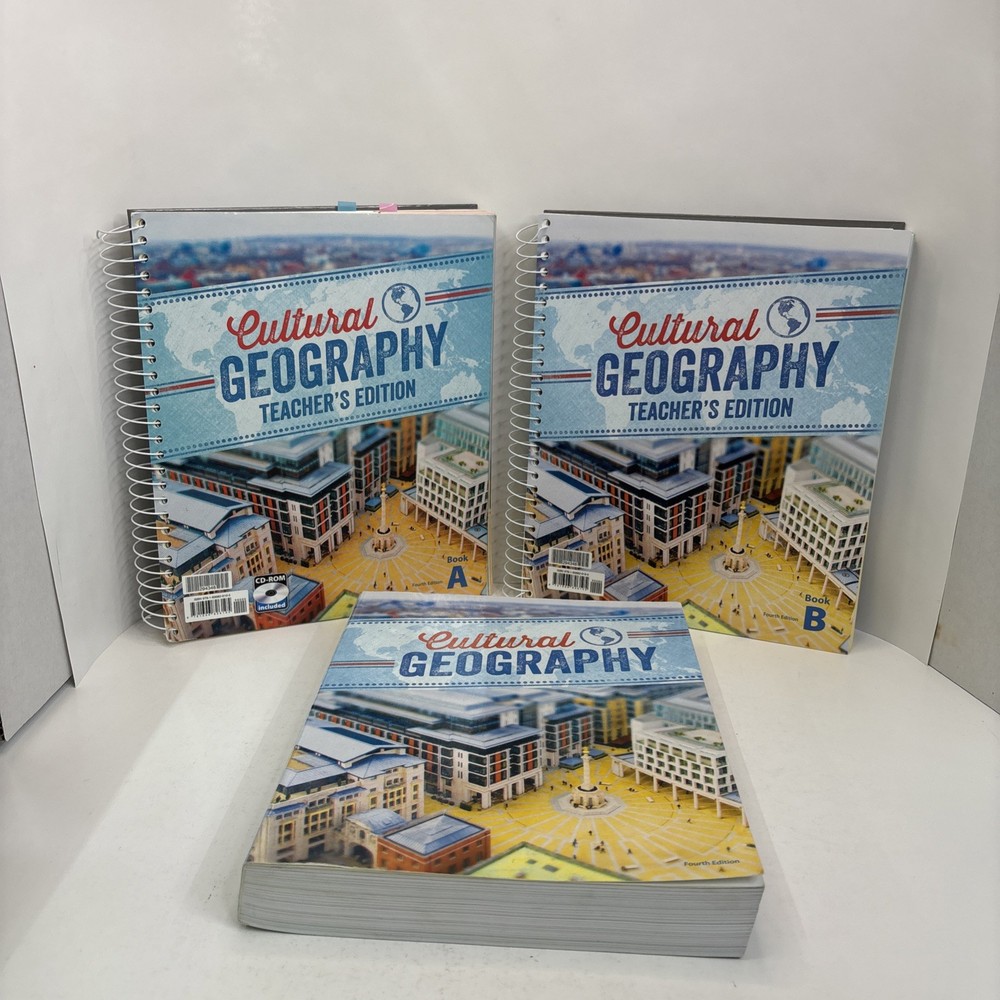 BJU Press Cultural Geography, Student Textbook & Teacher Edition 4th Ed