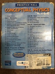 Conceptual Physics: The High School Physics Pro, Copyright 2020 , Paul G. Hewitt