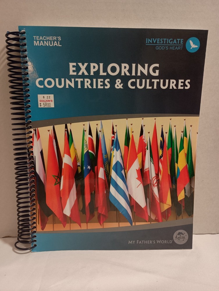 My Father’s World Exploring Countries and Cultures Teacher Manual *NEW*