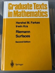 RIEMANN SURFACES – FARKAS & KRA – NEW HARDBACK – SPRINGER GTM