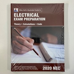 SEALED Mike Holt’s Illustrated Guide to Electrical Exam Preparation 2020 NEC TPB