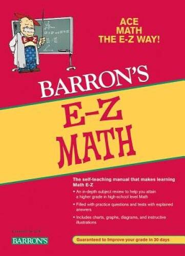 E-Z Math (Barron’s E-Z Series) – Paperback By Prindle, Anthony – VERY GOOD