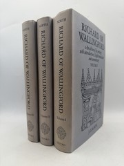 Richard of Wallingford 3 Volume Set J D North Oxford Hardcover DJ 1976
