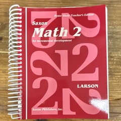 Saxon Math 2 Incremental Development Home Study Teacher’s Edition Spiral 2006