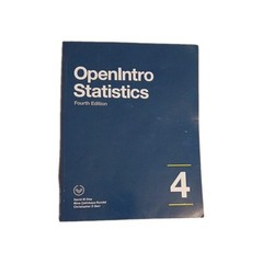 OpenIntro Statistics by David Diez, Mine Çetinkaya-Rundel and Christopher…