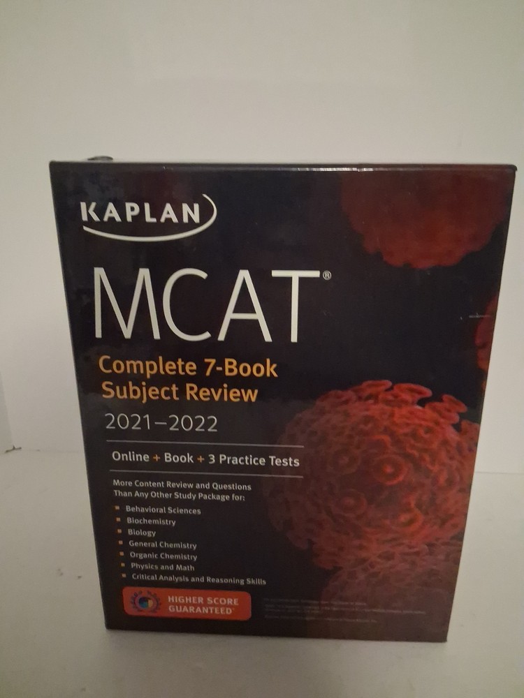 MCAT Complete 7-Book Subject Review 2021-2022: (Online +… – Kaplan Test Prep