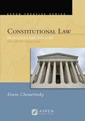 Constitutional Law: Principles – Paperback, by Erwin Chemerinsky – Acceptable