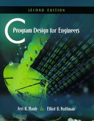C Program Design for Engineers – paperback Hanly, Jeri|Koffman, Elliot