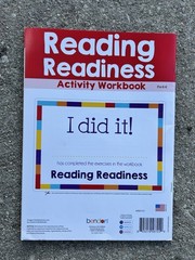 Bendon Reading Readiness Activity Workbook Preschool Beginner