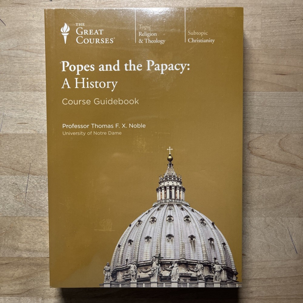 Popes and the Papacy: A History (The Great Courses) DVDs and Guidebook