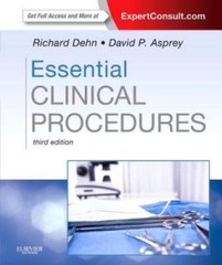 Essential Clinical Procedures: Expert Consult – Online and Print, 3e (Deh – GOOD