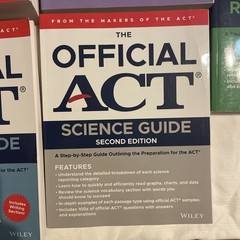The Official ACT Prep Guide 2023-2024 Second Edition Lot of 5 Books