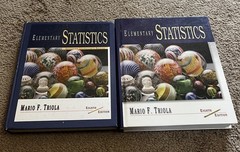 Elementary Statistics Mario Triola 8th Edition – Hardcover Student & Teacher Ed