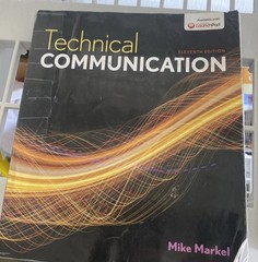 Technical Communication Eleventh Edition Paperback Mike Markel