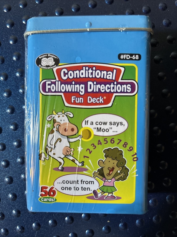 Sealed!!! Conditional Following Directions Fun Deck : Fd68 by Clint Johnson 2003