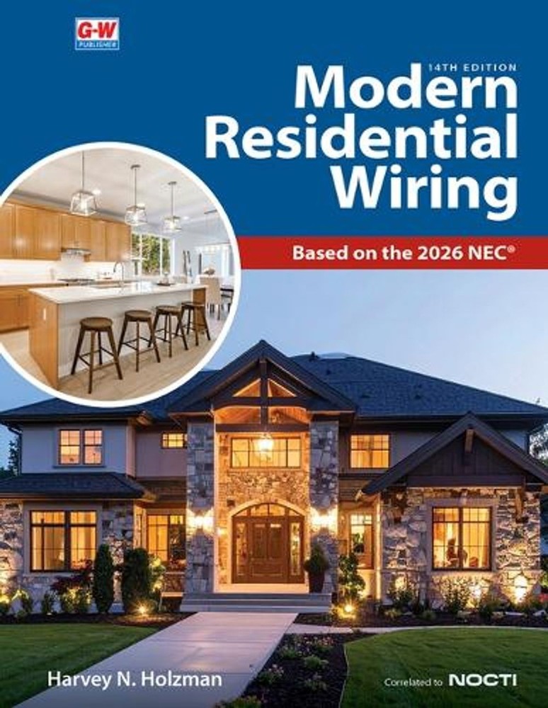 Modern Residential Wiring: Based on the 2026 Nec(r) by Harvey N. Holzman Hardcov