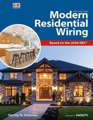 Modern Residential Wiring: Based on the 2026 Nec(r) by Harvey N. Holzman Hardcov