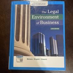 MindTap Course List Ser.: The Legal Environment of Business by Al H. Ringleb,…