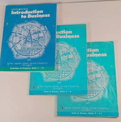 South – Western Introduction to Business Teacher Resourse Bundle 1997 Acceptable