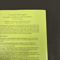 PEARSON Transition Planning for Secondary Students with Disabilities by Robert..