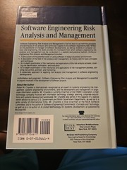 Software Engineering Ser.: Software Engineering Risk Analysis and Management by