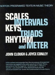 Scales, Intervals, Keys, Triads, Rhythm, and Meter: A Self-Instruction Program