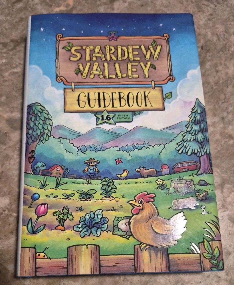 Stardew Valley Guidebook Fifth Edition [Update 1.6] NEW SEALED Shrinkwrap