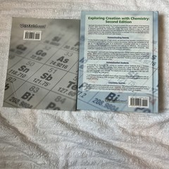 Apologia Exploring Creation with Chemistry 2nd Edition AND Solutions Tests Book