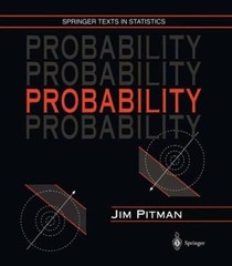 Probability Hardcover Jim Pitman