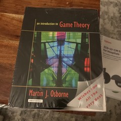 An Introduction to Game Theory by Martin J Osborne: New