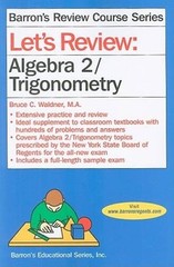 Let’s Review Algebra 2/Trigonometry (Let’s Review Series) – Paperback – GOOD