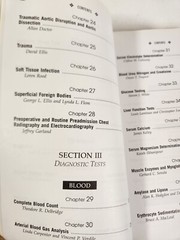 Diagnostic Testing in Emergency Medicine (Wolfson , Paris 1996) Softcover F/S