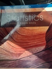 Statistics : Learning from Data by Chris Olsen and Roxy Peck (2013, Hardcover)