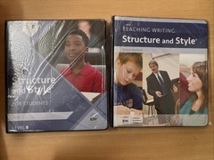 Lot 3 IEW Structure and Style for Students Year 1 Level A B C Premier Package