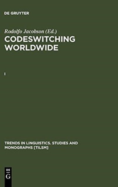 Jacobson – Codeswitching Worldwide. I – New hardback or cased bo – X555z