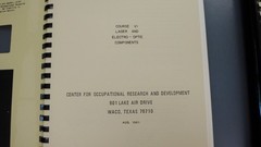 Laser Electro Optics Technology Curriculum Series Course Manuals Set of 10 1980
