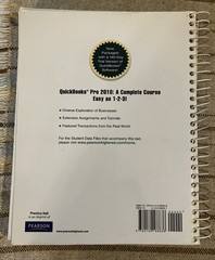 QuickBooks 2012 : A Complete Course by Janet Horne (2012, CD-ROM / Spiral)