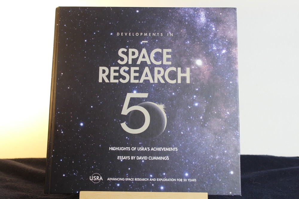 Developments in Space Research by David Cummings. SIGNED 1st Edition 2019. Rare!