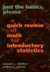 Just the Basics, Please: A Quick Review of Math for Introductory Statistics