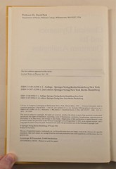 CLASSICAL DYNAMICS AND ITS QUANTUM ANALOGUES By David Park