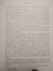 1928 Experimental Physics A Labatory Manual by Albert Edward Caswell 1st Edition