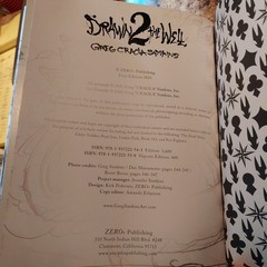 Drawn 2 the Well by Greg Craola Simkins 2021 1st Ed. Zero + Pub. Ltd Ed. Signed