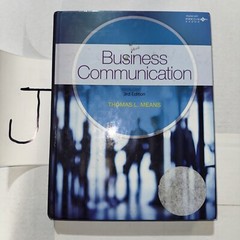 Business Communication – Hardcover, by Means Thomas – Good