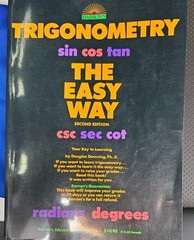Barron’s Easy Way Ser.: Trigonometry the Easy Way by Douglas D. Downing…