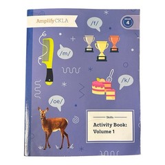 Amplify CkLA, Activity Book, Grade 4, Volume 1, Skills 1-2
