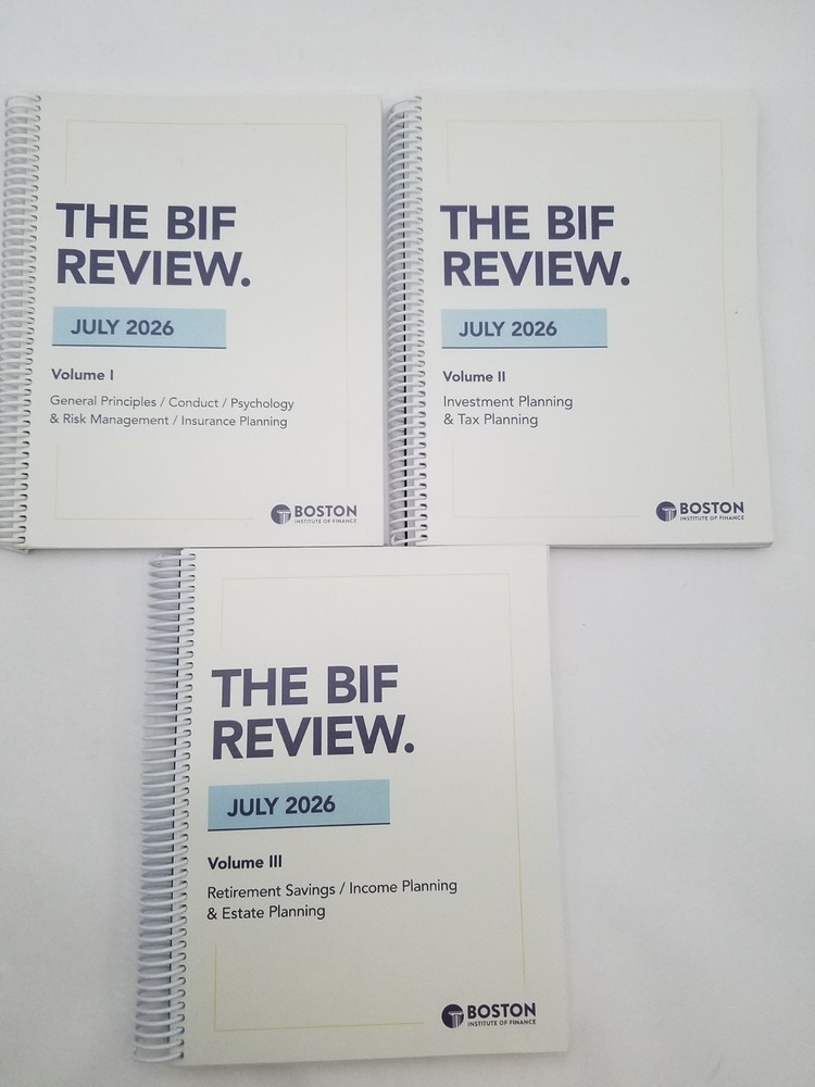The BIF Review July 2026 (Boston Institute of Finance) Volumes 1,2,&3
