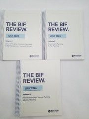 The BIF Review July 2026 (Boston Institute of Finance) Volumes 1,2,&3
